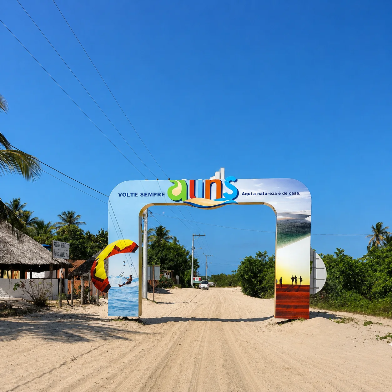 Entrada de Atins